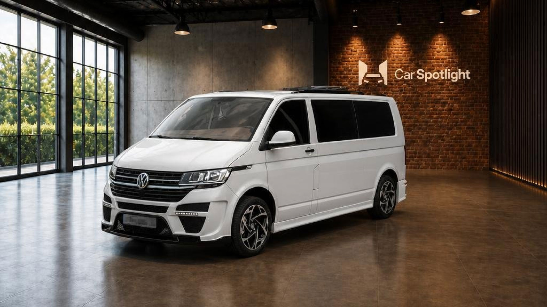 Fahrzeug im professionellen Showroom